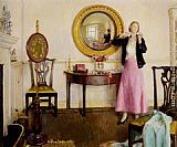 Harold Harvey The Favourite Necklace painting
